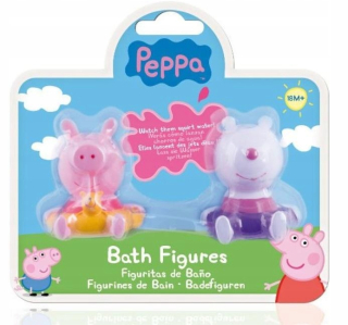 Peppa Pig - sada 2 figúrky pre kúpeľ mix tm do