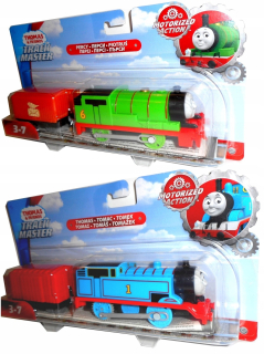 Percy Piotruś Tomek Thomas Vlak Tora Trackmaster