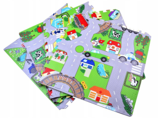 Foam Street Mat Streets Puzzle Eva Za2510