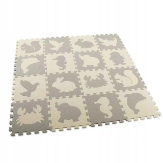 Vzdelávacie puzzle penová podložka 30 x 30 cm 16 ks.