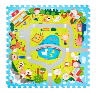 Foam Mat Podlahové Village Plastica
