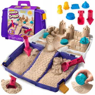 Sand Kinetic Sandbox v kufri Príslušenstvo