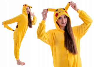 Pokémon - Pikachu pyžamá kigurumi onesie kostým Pokemon 158