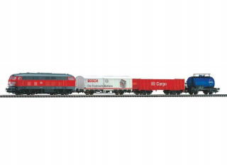 Piko H0 set BR 218 DB nákladná So základňou, koľaje 14+