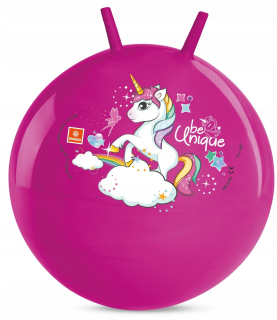 Ball skákanie pre dievčatá jednorožec 50 cm