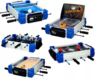TENIS Air hokej stolný futbal hry 5 spoľahlivý