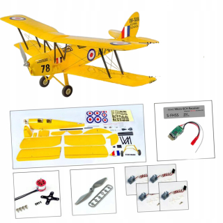 Model pilot lietadla Arf elektrické DIY súpravy