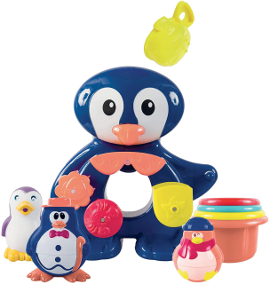 Penguin Vodný mlyn Big Ludi hrať vo vani