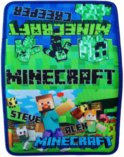 Minecraft - Peračník MineCraft! Steve Alex Creeper! NOVÝ!