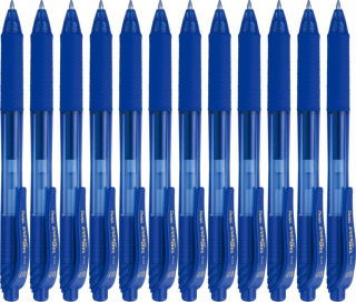 Guľôčkové pero BL107 PENTEL EnerGel modré x12