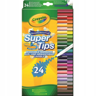 CRAYOLA SUPER TIPY PISS 24 OUT