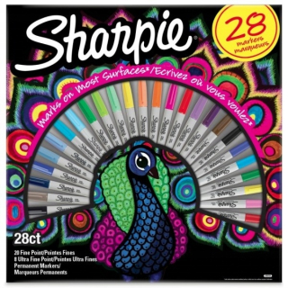 Sharpie Fine Marker Trvalý 28 SZ + ZADARMO