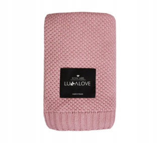 Prikrývka, prehozy na posteľ - PEONY - bambusová prikrývka makaroon 80x100 Lullalove
