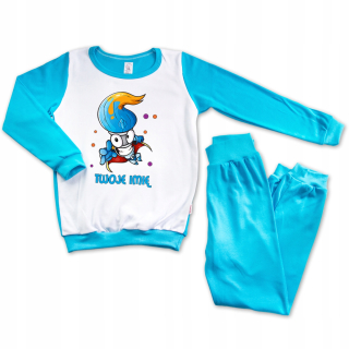 Super zings - Pyžamá s dlhým rukávom Turquoise 128 Super Zings 01 Názov