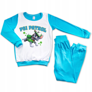 Paw Patrol - Pyžamo s dlhým rukávom Turquoise 98 PSI Patrol 03