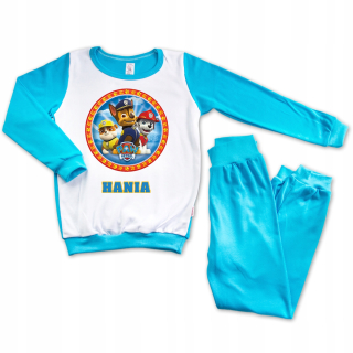Paw Patrol - Pyžamá dlhý rukáv tyrkysový 104 psi Patrol 19 Názov