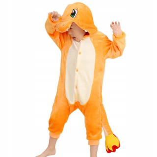 Pokémon - Detské pyžamo Kigurumi Dragon Charizard Pokemon