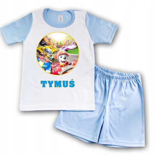 Paw Patrol - Pyžamo s krátkym rukávom modrá 98 Dog Patrol 29 Meno