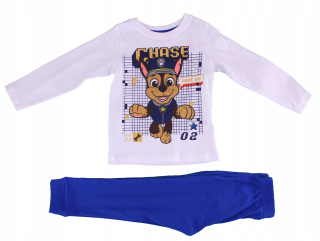 Paw Patrol - Bavlnené pyžamo 7 rokov PSI hliadka Chase 122 cm