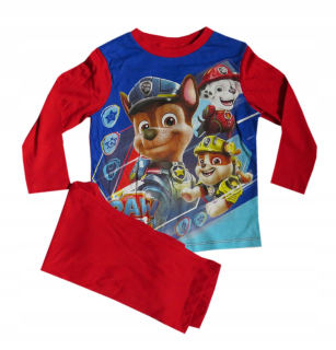 Paw Patrol - Chlapčenské pyžamo PSI Patrol červená 4 roky 104 cm