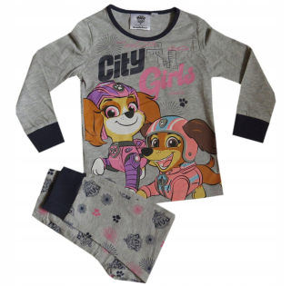 Paw Patrol - Dievčenské pyžamo Pes Patrol Grey 4 roky 104 cm