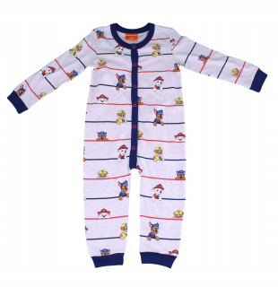 Paw Patrol - PAJAMAS Jumpsuit 7/8 roky Chase PSI PATROL 122/128