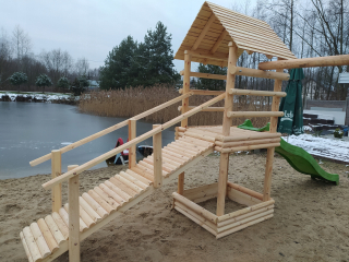 Detské ihrisko - Detské ihrisko Cottage Sandbox Hustawka