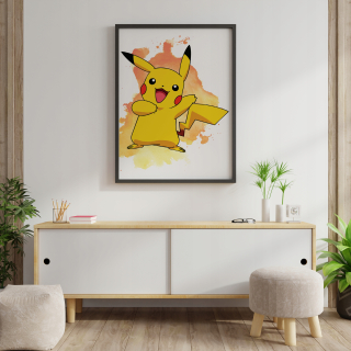 Detský obraz - Pokémonový plagát, rôzne vzory 40 x 60 cm