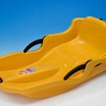 Sánky - Plast Sled Speed Bob Rôzne farby
