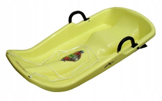 Sánky - Plast slather Twister Bob - Yellow