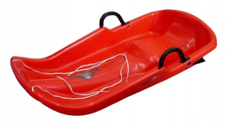 Sánky - Plast SLIDG TWIST - červená