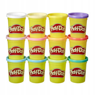 Play-Doh Dough Tubes 12-pack Jarné farby