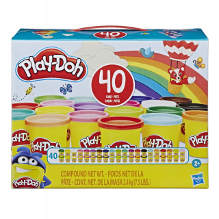 Play-Doh Dough sada 40 TUB 3.4 kg
