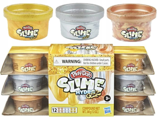 Play-Doh Slime HydroGlitz 12-Pack Hasbro E9434