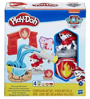 Play doh DOG PAW PATROL hasič Marshall E6887 rúrok