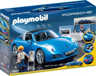 Stavebnica - Playmobil 5991 Porsche 911 Targa 4S auto auto