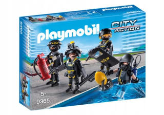 Stavebnica - PlayMobil 9365 Špeciálna jednotka Diver Anti-Terro