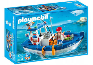 Stavebnica - Playmobil City action Rybolov fréza 5131