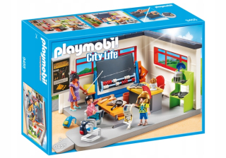 Stavebnica - Playmobil Hall pre lekcie histórie života v meste 9455