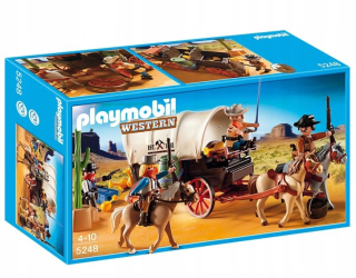 Stavebnica - Playmobil Western Coach Robbery 5248 lúpež nové