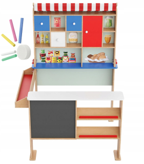 Playtive BIG WOOD SHOP búdka pre deti