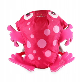 LittleLife Swimpak Frog Pink Batoh