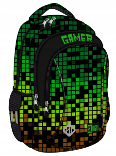 Školský batoh - Pixel Gamer St. Majewski