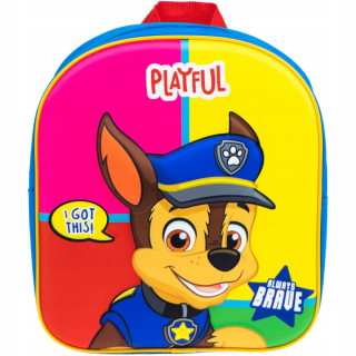 Paw Patrol - 3D PSI Patrol batoh pre materské školy Chase