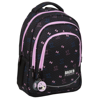 Školský batoh - Zálohovanie backpack školy čierna Micky myš