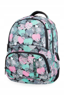 Školská taška, batoh - Batoh Coolpack Menty Hearts B01018 + Keychain Emoji