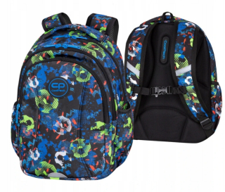 Školský batoh - Coolpack Joy s futbal Blue 21l batoh