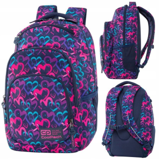 Školský batoh - Coolpack Vance Drawing Hearts 52643CP batoh