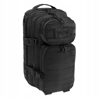 Školský batoh - MIL-TEC Laser Cut Assault 20L čierny batoh