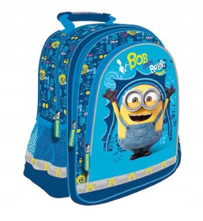 Školská taška, batoh - BACKPACK MIMÓNY ŠKOLY ŠKOLY KONTROLY MINIKA